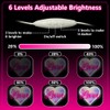 Heart Neon Sign,Pink Lover Dimmable LED Light Signs for Wall