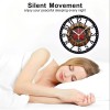 25cm Iron Wall Clock with a Slate or Stone Center