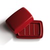 Emile Henry Butterschale, Keramik, Feu Doux, 16.5x11.5x7.5 cm