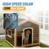 Hcirtnawi Solar Fan for Chicken Coop, 20W Solar Powered Fans