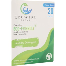 Laundry Detergent Sheets Eco-Friendly Strips, Concentrated Biodegradable Washer Sheets, Floral, 30 Count (Pack of 1)…
