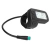 Electric Bicycle LCD Display Waterproof Connector Data Display Meter 24V