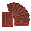 EPLZON 10 Pcs Solderable Breadboard PCB Board Gold-Plated Solder Breadboard