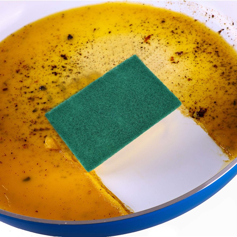 Jetec Scrub Pads Scouring Pads Sponge Dish Scrubber Scouring Cleaning