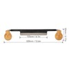 Straight Draw Double Anti Slip Wooden Handle Incisive Tungsten Steel
