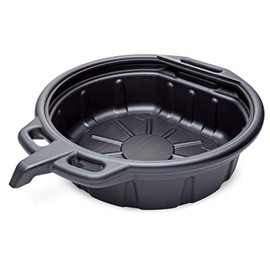 Rockwood Engine Oil Drain Pan 4.5 Gallon Capacity Changing Vehicle Motor Oil Transmission Fluid Drip Catching