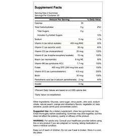 Swanson Mixed Fruit Multivitamin Adult Gummies - Daily Supplement Promoting Overall Health & Wellness - All Natural Formula to Help Support Healthy Growth & Development - (60 Gummies)