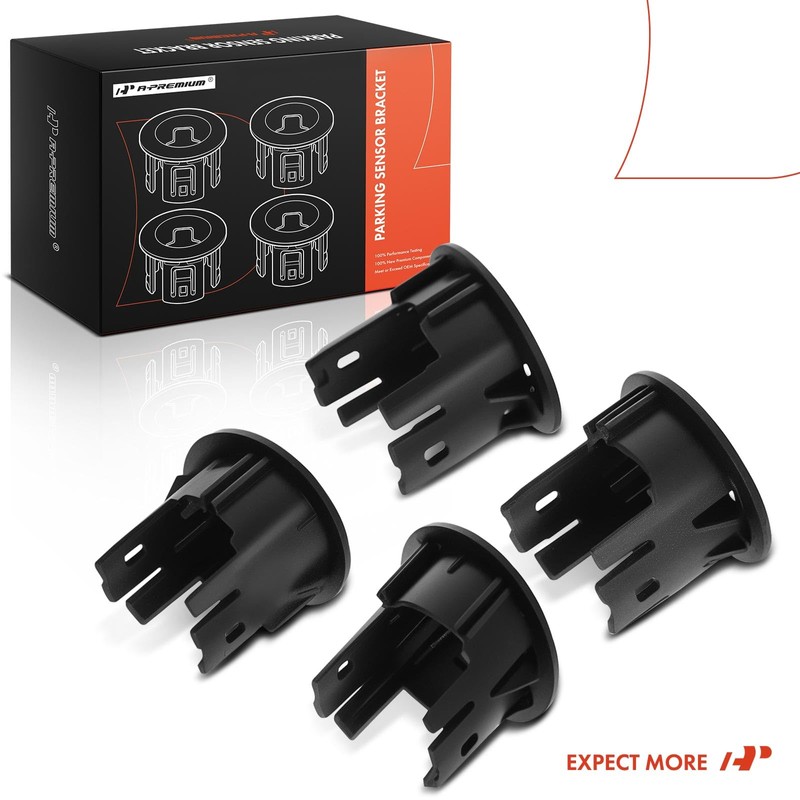A-Premium 4-PC Front Inner and Outer Parking Assist Sensor Retainer