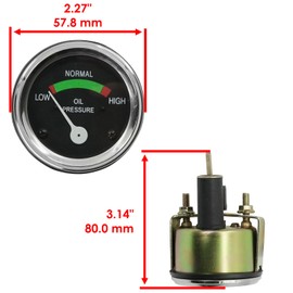 Replacement Powersports Parts – High-Performance Components for Oil Pressure Gauge for Massey Ferguson 40 50 50A 60 70 80 202 204 205 302 304 Mod-C83C-32958