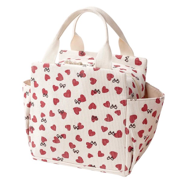 WOOOOF WOOOF Lunch Bag, Cold Insulation, Large Capacity, Bento Box,