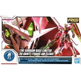 RG 1/144 Gundam Base Limited Double Oak Anta [Trans Am Clear] Mobile Suit Gundam 00 (Double O)