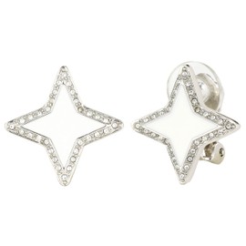 Traveller Ear Clip - Crystals - Enamel, Crystal