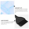 Baluue 6pcs Hair Highlighting Kit Disposable Hair Dyeing Caps with