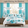 Queen Size Bedspread Set 9 Pieces, Sapphire Flower