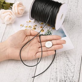 Cuerda de nailon chino de 100 m x 0,8 mm (dorado)