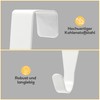 Okoss Pack of 16 Window Hooks for Hanging, Door Hooks,