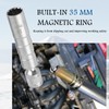 16mm 5/8" Spark Plug Socket with 3/8" Drive,12 Points Magnetic