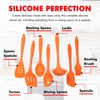 Chef Craft 7 Piece Silicone Kitchen Tool and Utensil Set,