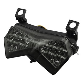 iTobest Taillight - Integrated LED Tail Brake Turn Signal Light Compatible with Kawasaki ZX-6R ZX6R 636 2003 2004 Z750 Z1000 2003-2006(Smoke)