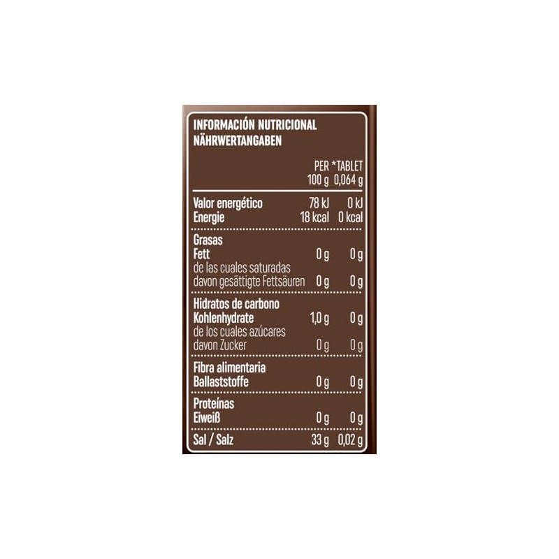 natreen Sweetener Gourmet Table Dispenser No Calories Sugar Substitute 400