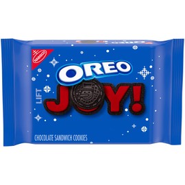 Oreo Winter Edition Galletas sándwich, 15.35 onzas