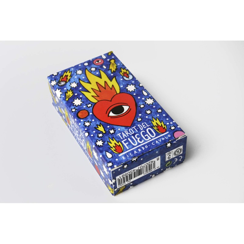 Heraclio Fournier Tarot del Fuego , Blue