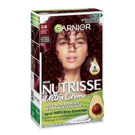 Garnier Nutrisse Permanent Hair Colour 3.6 Crimson Promise