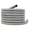 Braided Stainless Steel Ice Maker Water Supply Hose - 15