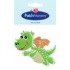 PatchMommy Drache Patch Aufnäher Applikation zum Aufbügeln Bügelbild - für