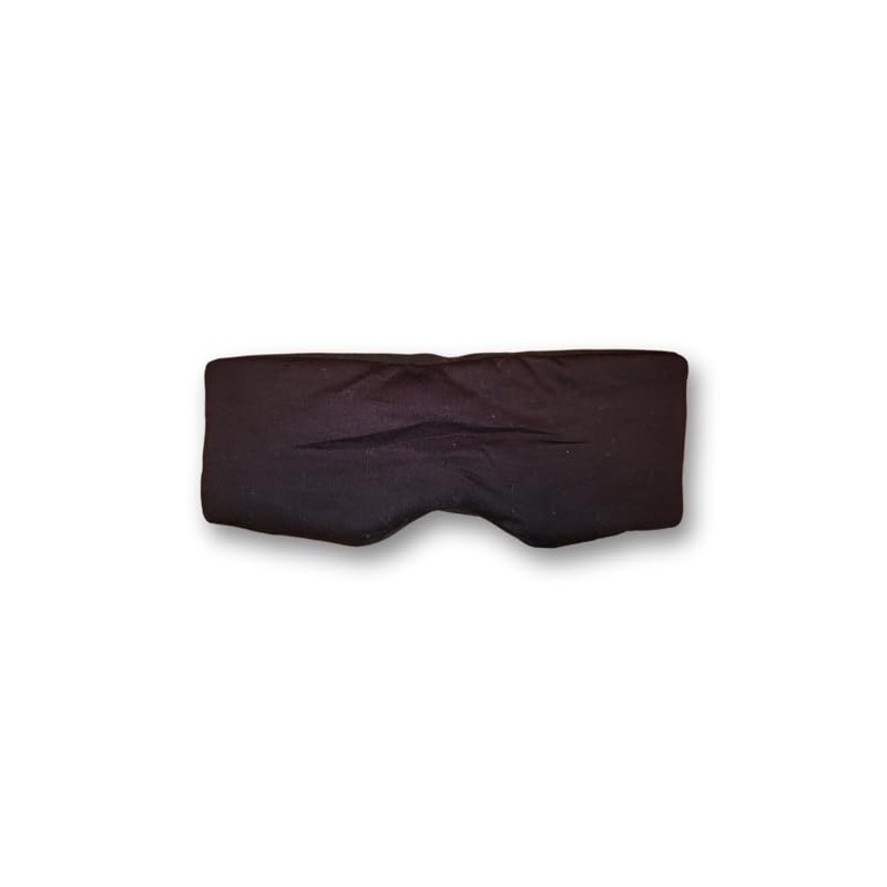 Ayus Wellness Organic Cotton Sleep Mask - Vegan, Light-Blocking, Breathable,