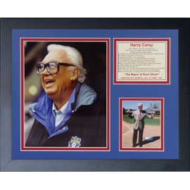 Legends Never Die "Harry Caray Framed Photo Collage, 11 x 14-Inch