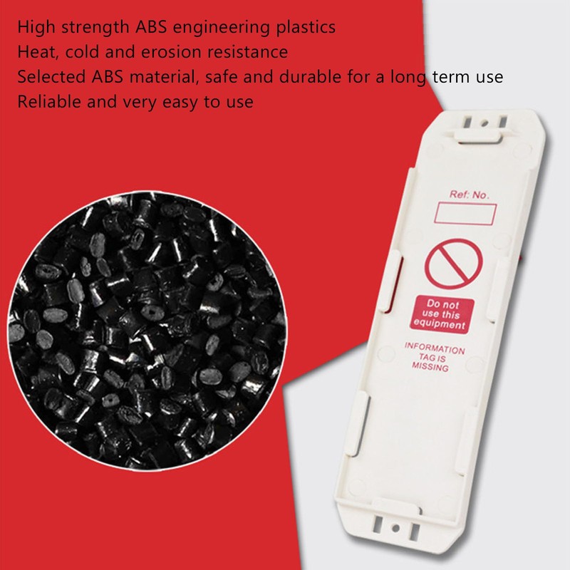 10Pcs Scafftag Holders Scaffolding Safety Inspection Tag Maintenance Repair Warning