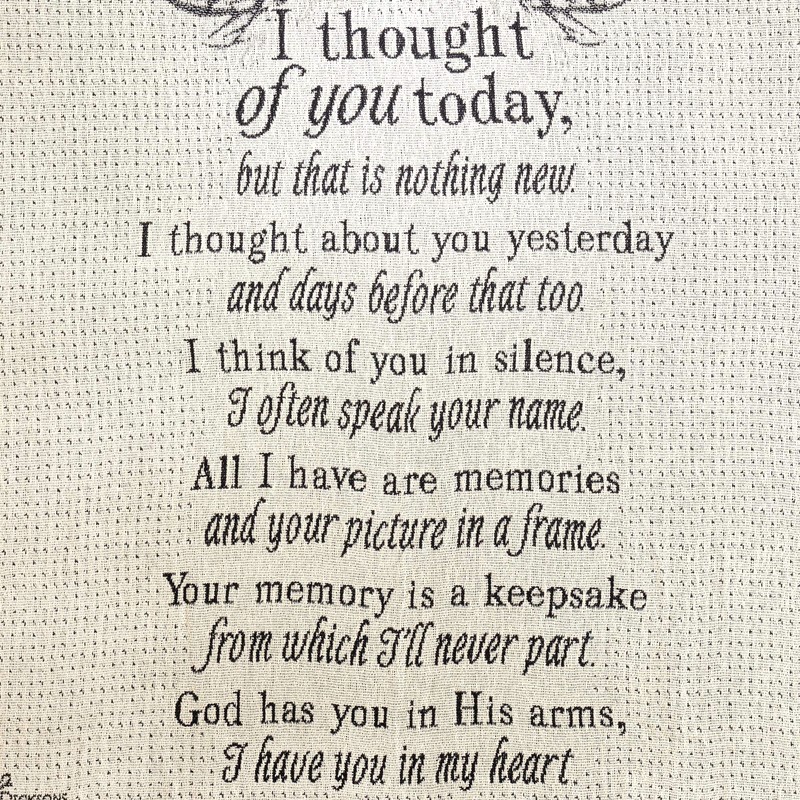 Dicksons I Thought of You Today Angel Wing White 48