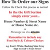 House Address Number Plaque Name/Street Plate Large 'Oval' MADE TO