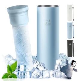 (Japanese Controlled Outdoor Cooling Stick, 6.7 oz (190 g), Lightweight 6.7 oz (190 g), Mini Ice Pack, Ice Bag Thermos, Keeps Cool for 20 Hours, Vacuum Insulation, Rapid Cooling, Can be Used in Cold
