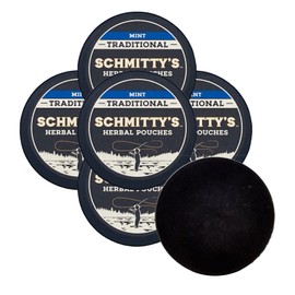 DC Crafts Nation Skin Can Cover Black with 5 Cans Schmitty's Herbal Snuff Mint Pouches