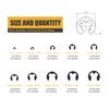 300Pcs Black Alloy Steel E Clip Assortment Kit E-Clip External