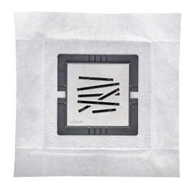 Wirquin 30723966 - Piletta per chaper Slim extra piatta con platino e telone, colore: grigio