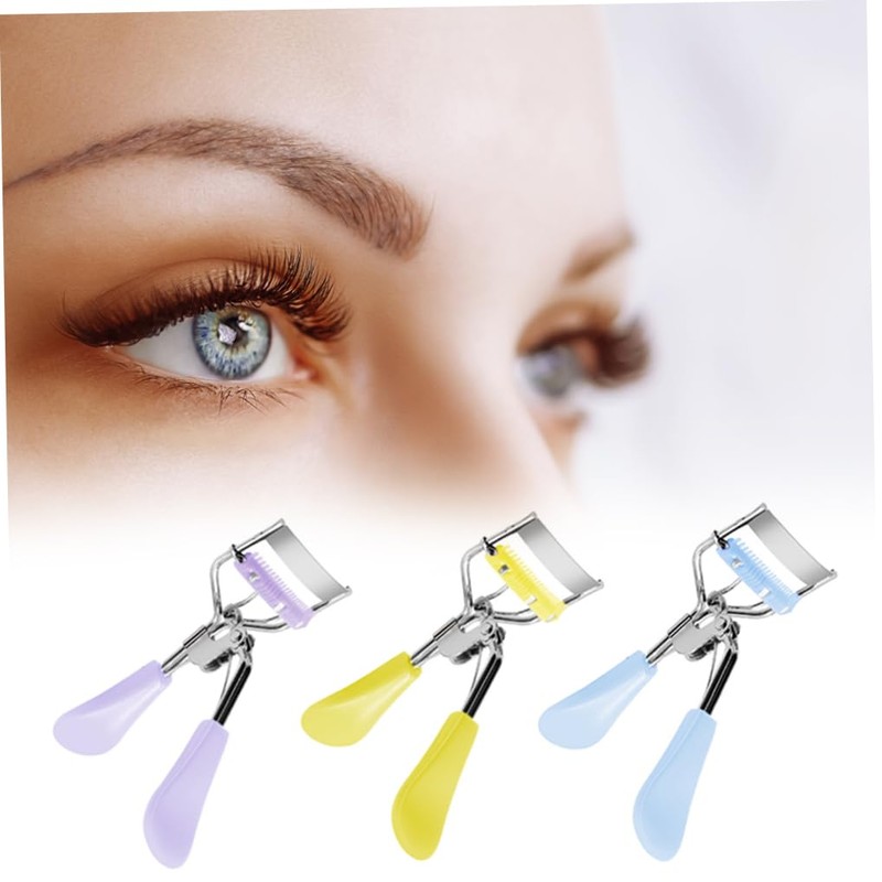 Eyelashes Curler with Built-in Comb Professional Lashes Curler Eyelashes Accessories