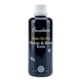 Ombra Del Sole: Defense & Repair Elixir - Alternative Sun Protection, Locks in Hydration, Rich in Anti-Oxidants - 3.4 oz (100 ml)