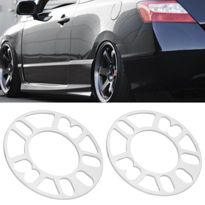 2PCS Wheel Spacer 3.1in ID 5.9in OD 0.2in Thickness Aluminium
