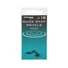 Drennan Quick Snap Swivels Pack Of 6 For Fishing: 18