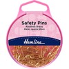 Safety Pins Brass 20mm