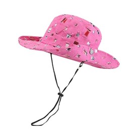 Awlsyj Checkered Western Cowboy Hat Bucket Hat Women New Travel Sunscreen Hat Fisherman Hat Outdoor Sun Hat
