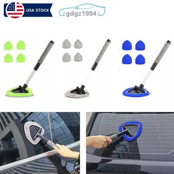 Windshield Cleaning Tool Kit Car Window Glass Wiper Cleaner Brush