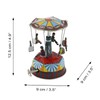 Freak Scene Tin Toy - Carousel with Music Box -