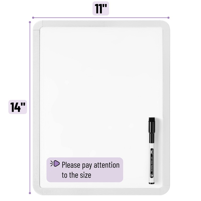 Mr. Pen- Dry Erase Board, 14” x 11” with a