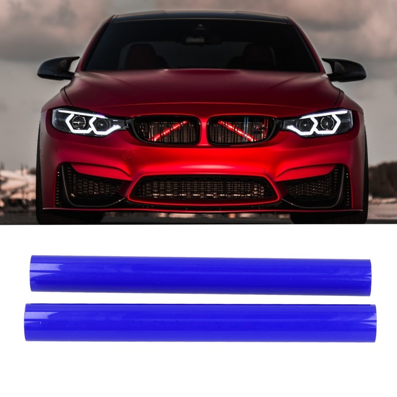 2PCS Front Grill Stripe Trim for M Style Replacement for
