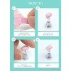 prendre PR-NAIL24CLAY-WH Nail Tip Fixing Clay Nail Stand Gel Nail