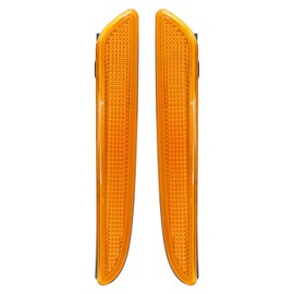 ApplianPar 2Pcs Front Driver and Passenger Side Marker Turn Signal Lamp for E550 E350 E320 E63 AMG 2007 2008 2009